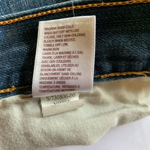 Vintage Old Navy Distressed Fringed Denim Jean Mini Skirt Size 12 LG Boho Y2K - Picture 7 of 10